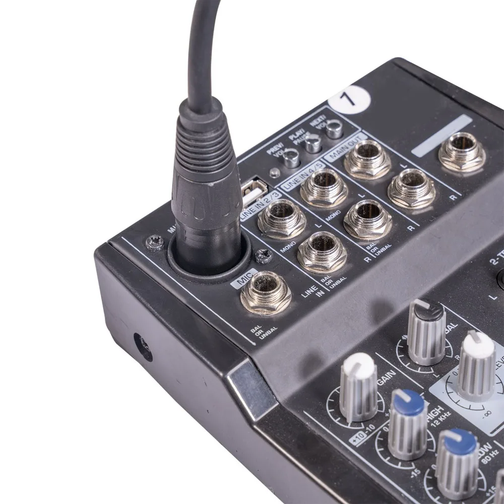 

Прочный 3-контактный кабель 6,35 мм на XLR, Plug and Play, штекер-штекер, 3-контактный стереофонический кабель 1/4 дюйма на XLR, балансный, для подключения микрофона