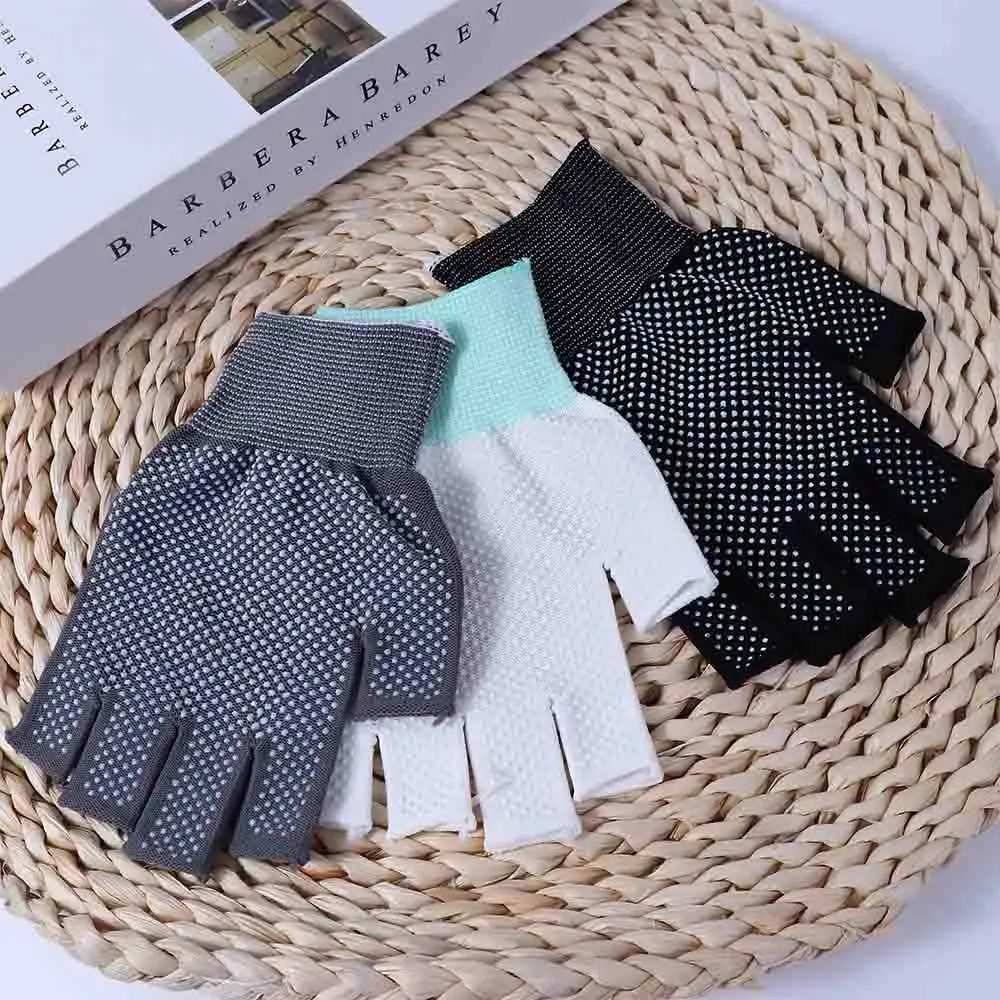 

1 пара противоскользящих дышащих перчаток для велоспорта и рыбалки с открытыми пальцами/полупальцевыми перчатками, аксессуары для рыбалки, спортивные перчатки