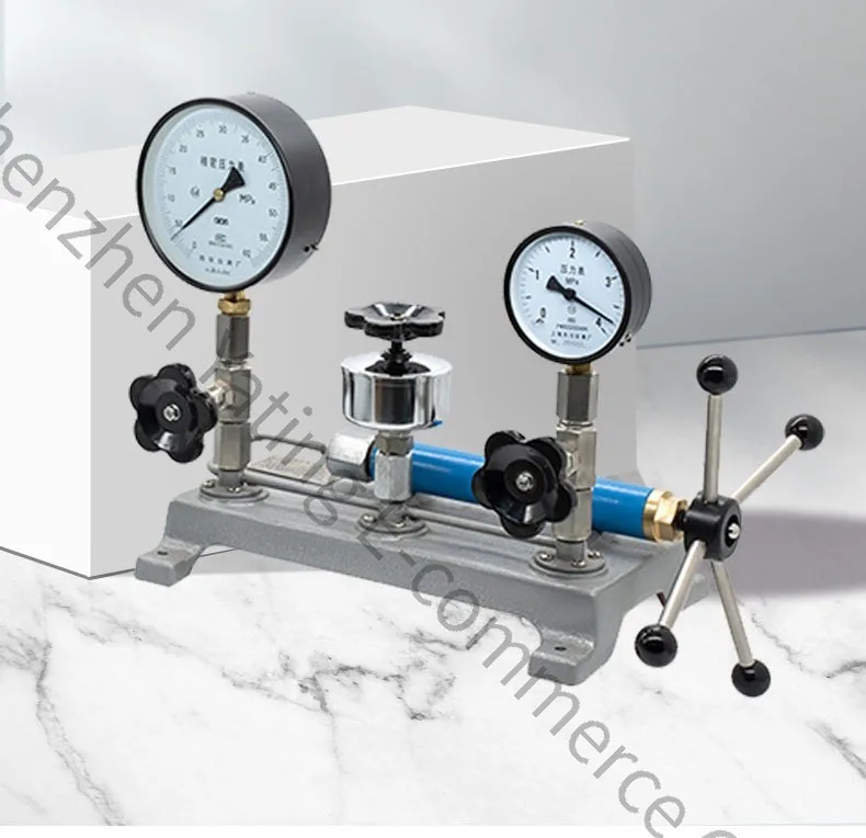-0-6MPa individual calibrator YW-6/YW-60 Portable Hydraulic Pressure Gauge Calibrator Pump