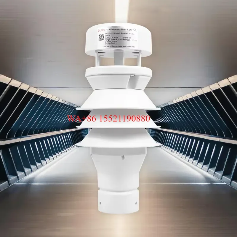 WMWMNU for RK900-09/10/11/12 API Humidity ABS IP67 Agriculture Meteorological Ultrasonic Wind Speed Direction Weather Station