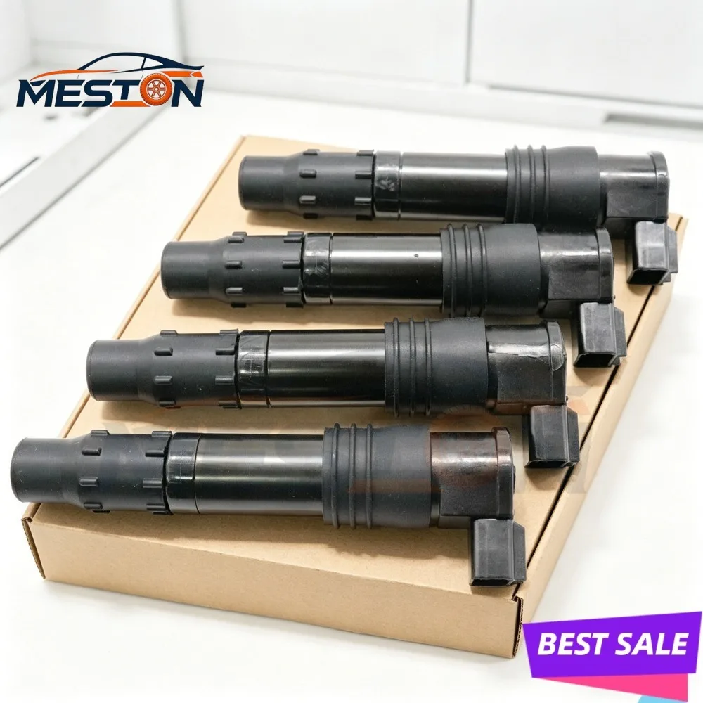 4PCS 129700-4400 Motorcycle Ignition Coil Replacement for Suzuki Hayabusa GSX1300R GSXR1000 GSXR750 Bandit 650 1250 1999-2015