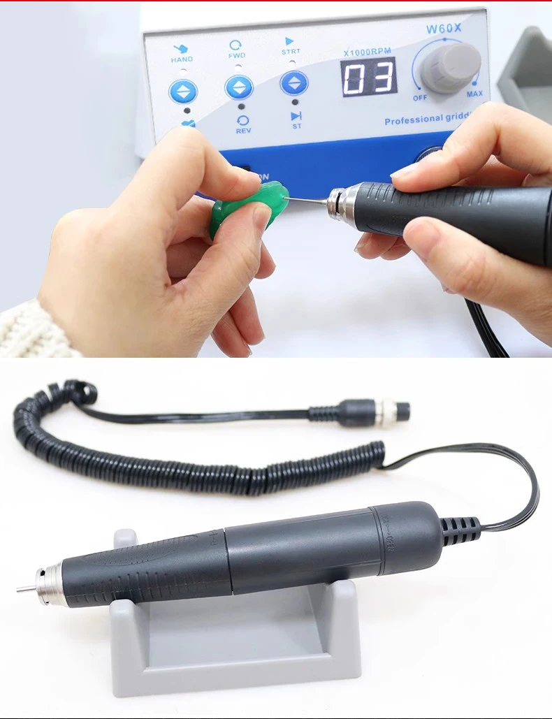Strong 60000 RPM Micromotor for Jewelry Tools & Equipment 60000RPM Brushless Micro Handpiece