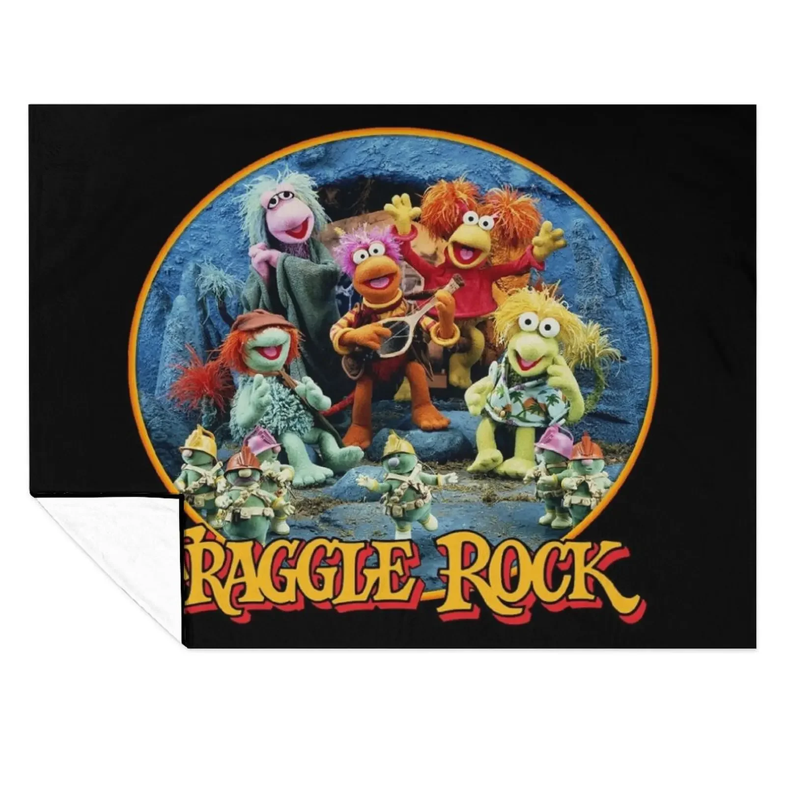 

Fraggle Rock Throw Blanket Hairy Blankets For Bed funny gift Blankets Sofas Of Decoration Blankets
