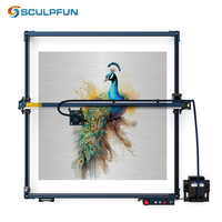 SCULPFUN S30 Ultra 33W 22W 11W Laser Engraving Machine With Automatic Air Assist Replaceable Lens 600x600mm Laser Working Area