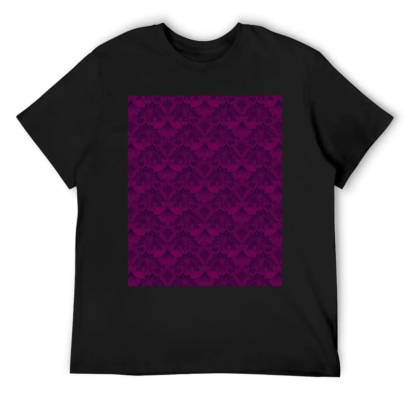 Stegosaurus Lace - Purple T-Shirt shirts graphic tees boys whites quick-drying Men's clothing