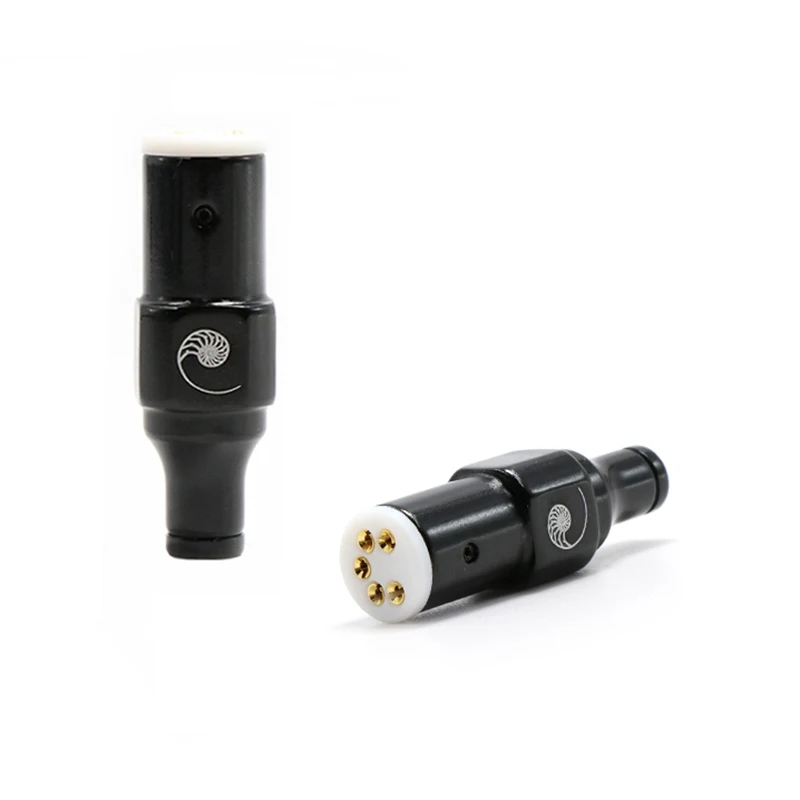 LP phono five-pin 5-pins plug seat Female DIN for AMP  Audio Tonearm line  Tonearm line  Signal cable