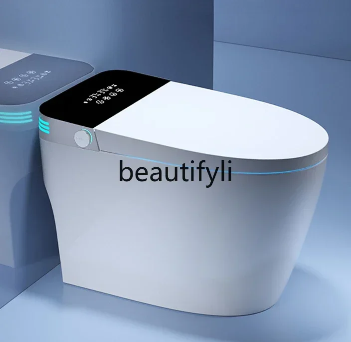 yj57 Smart toilet toilet, fully automatic voice integrated, no water pressure limit instant hot toilet