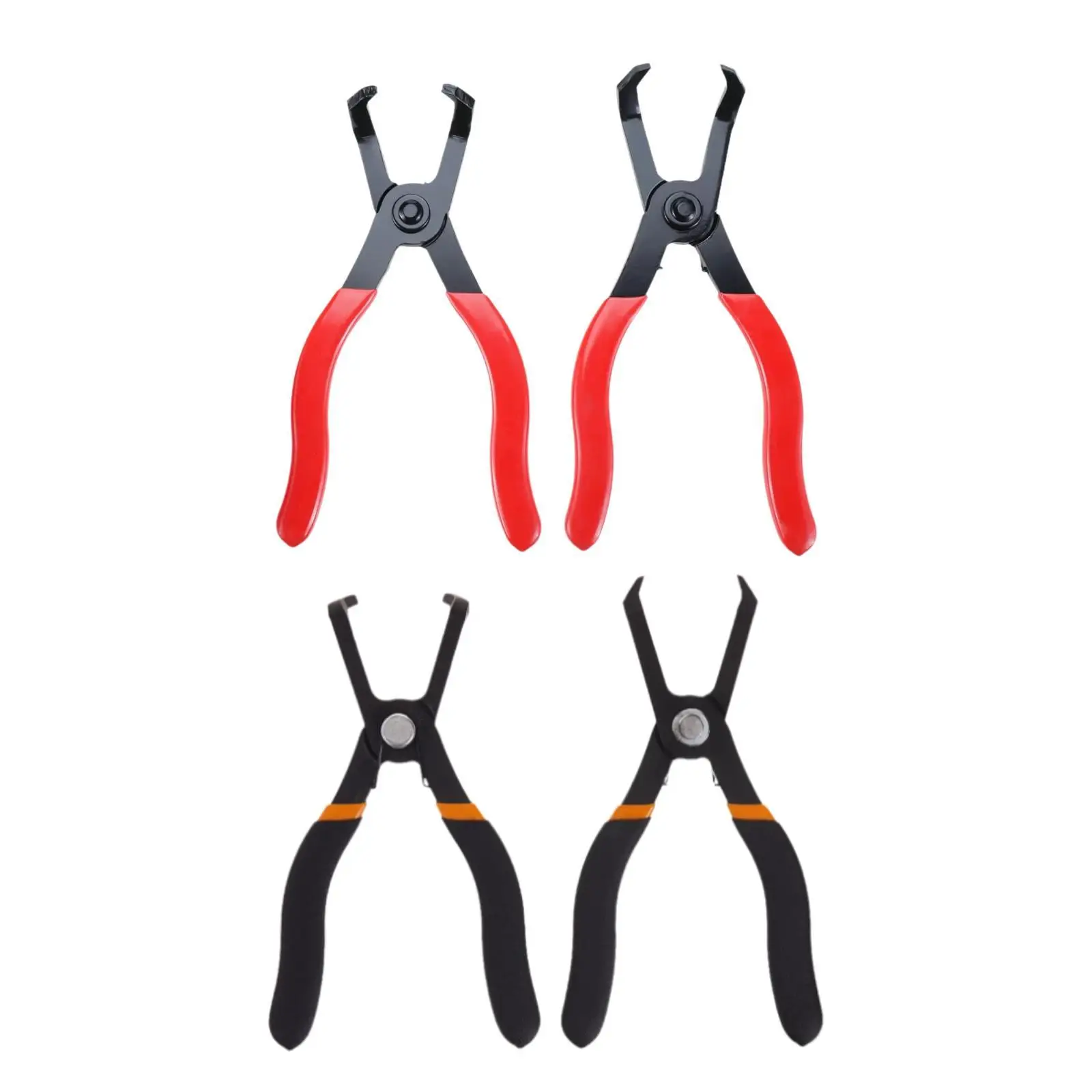 

2 Pieces Push Pin Pliers Set Automobile Tools Includes 30 Degree and 80 Degree Pliers Auto Panel Clip and Trim Removal Tool