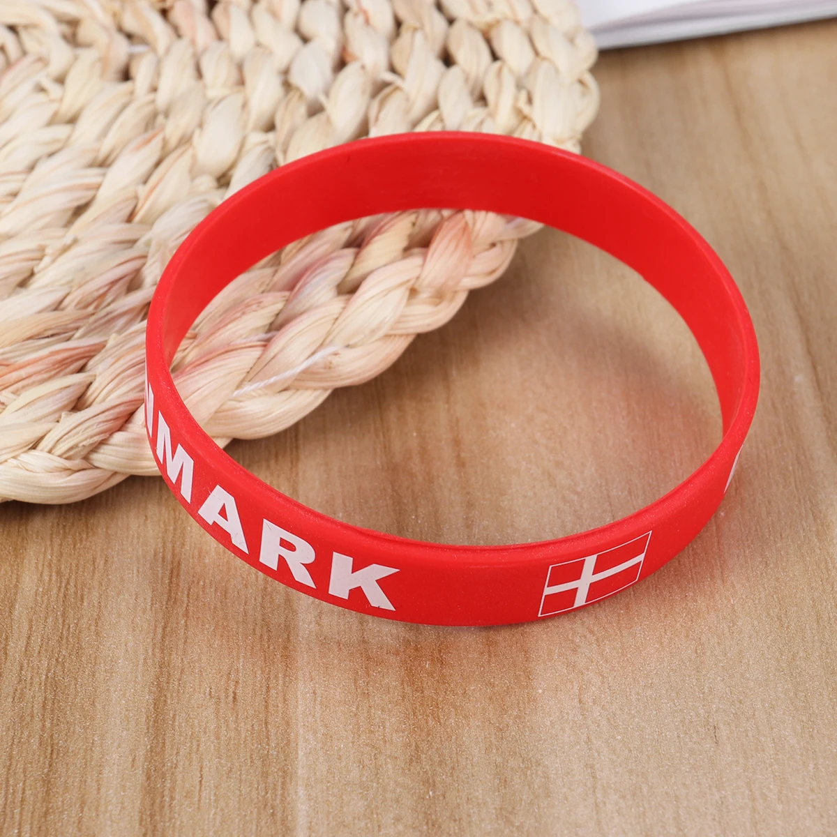 

6 Pcs Silicone Bracelet Sports Wristband Bulk Flag Football Event Wristbands Decorative Country Mexican