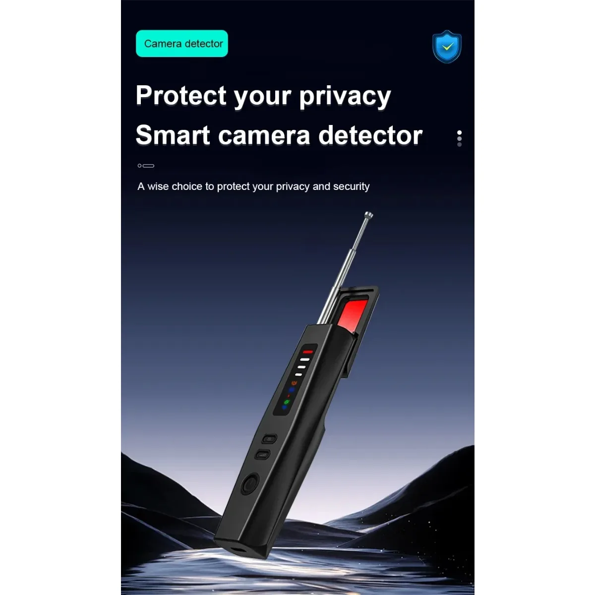 

T09 Camera detector Travel anti-camera Anti-theft Infrared scanner anti-monitoring positioning signal detector