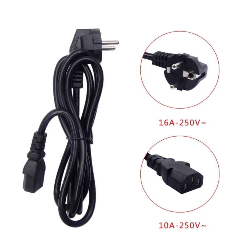 K3NB Universal 3 Prong Power Cord For Kitchen Appliances Electric Cooker Microwave Replacement