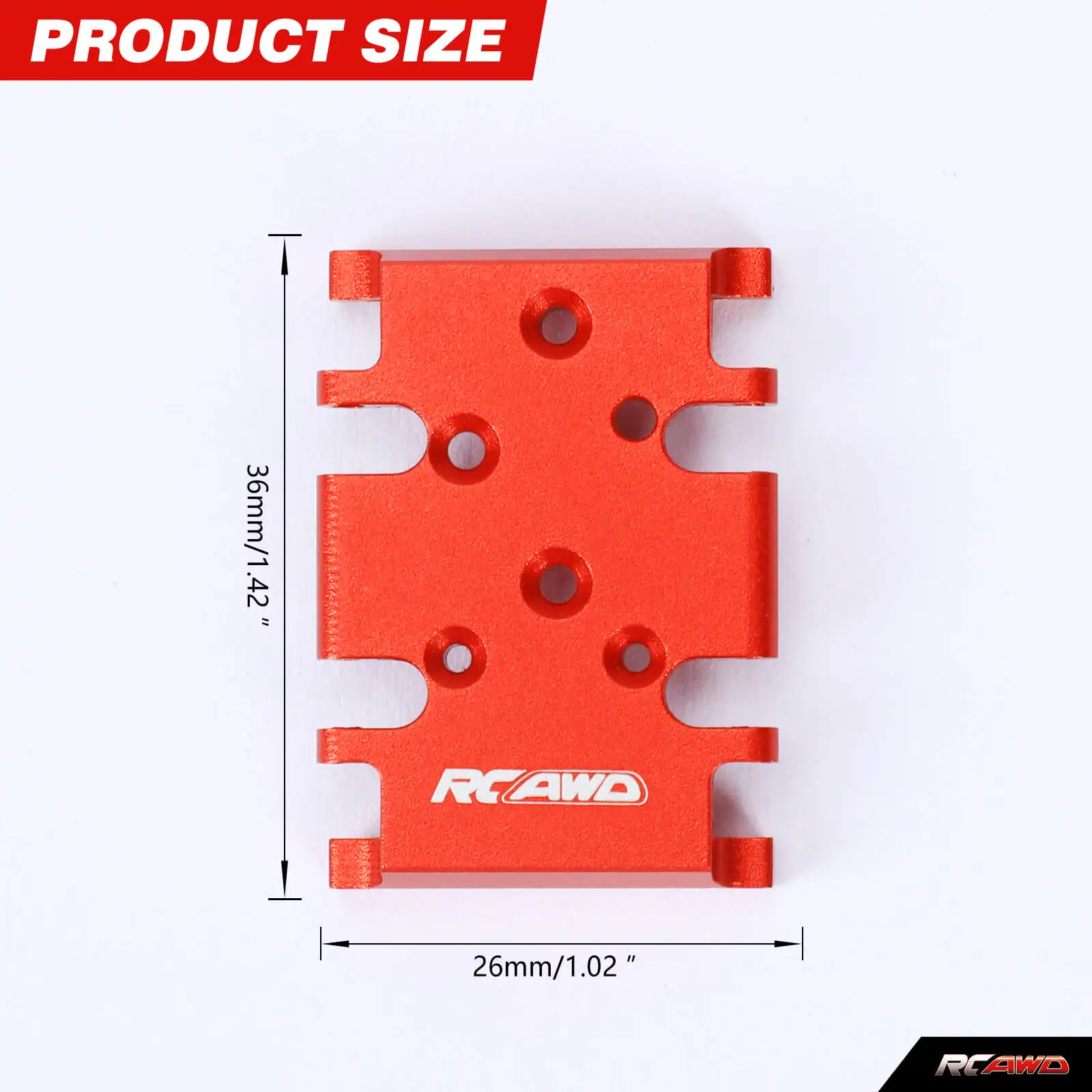 مقعد علبة التروس المركز سبيكة ل 1/24 ECX وابل و RGT و FTX الزاحف ترقيات أجزاء #2