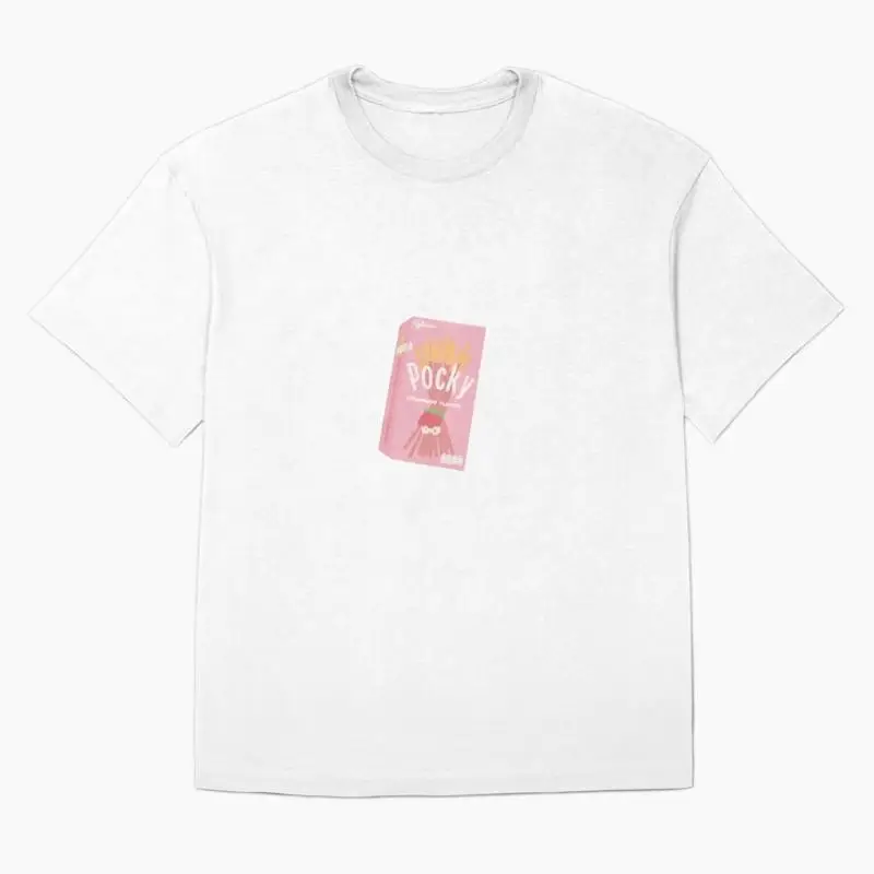Strawberry Pocky Sticks Oversized T-Shirt