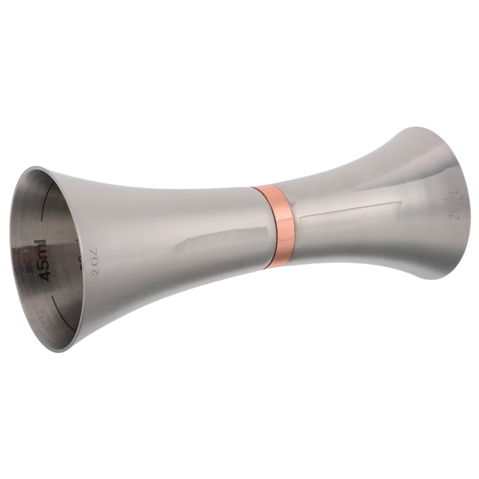 

Cup Measurer Coffee Shot Expresso Measuring Cups Stainless Steel Dry Double Jigger Silver Espresso Cocktail Ounce Travel