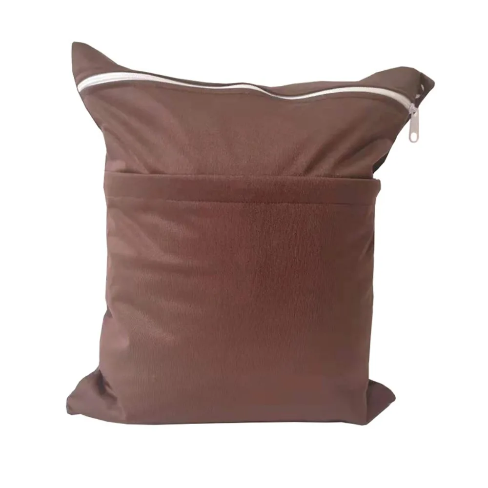 جديد مقاوم للماء الرطب حقيبة جافة حقيبة أدوات الزينة مع جيبين حقيبة تخزين الحفاضات ملابس السباحة تخزين قابلة لإعادة الاستخدام اليوغا حقيبة قاعة رياضة الاستحمام