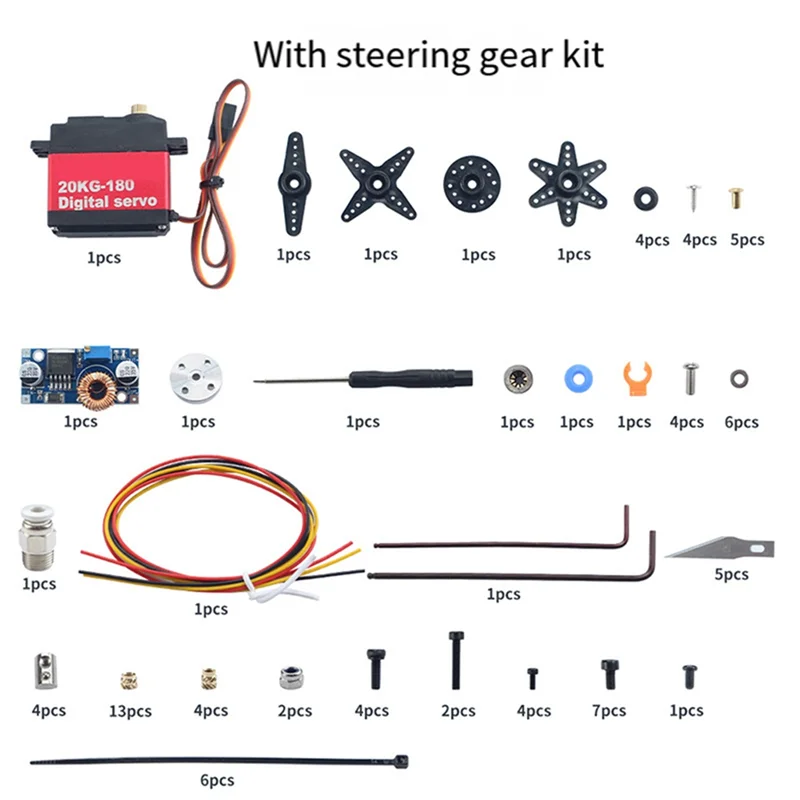 Compatto per ERCF V2 Encoder chiuso Kit taglierina per filamenti ERCF per ERCF V2.0 Voron 2.4 Trident con servo
