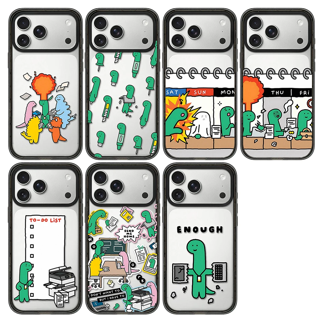 

ENOUGH Impact Black Border Magnetic Phone Case Cover for IPhone 13 14 15 16 17 Pro Max Case for IPhone Air