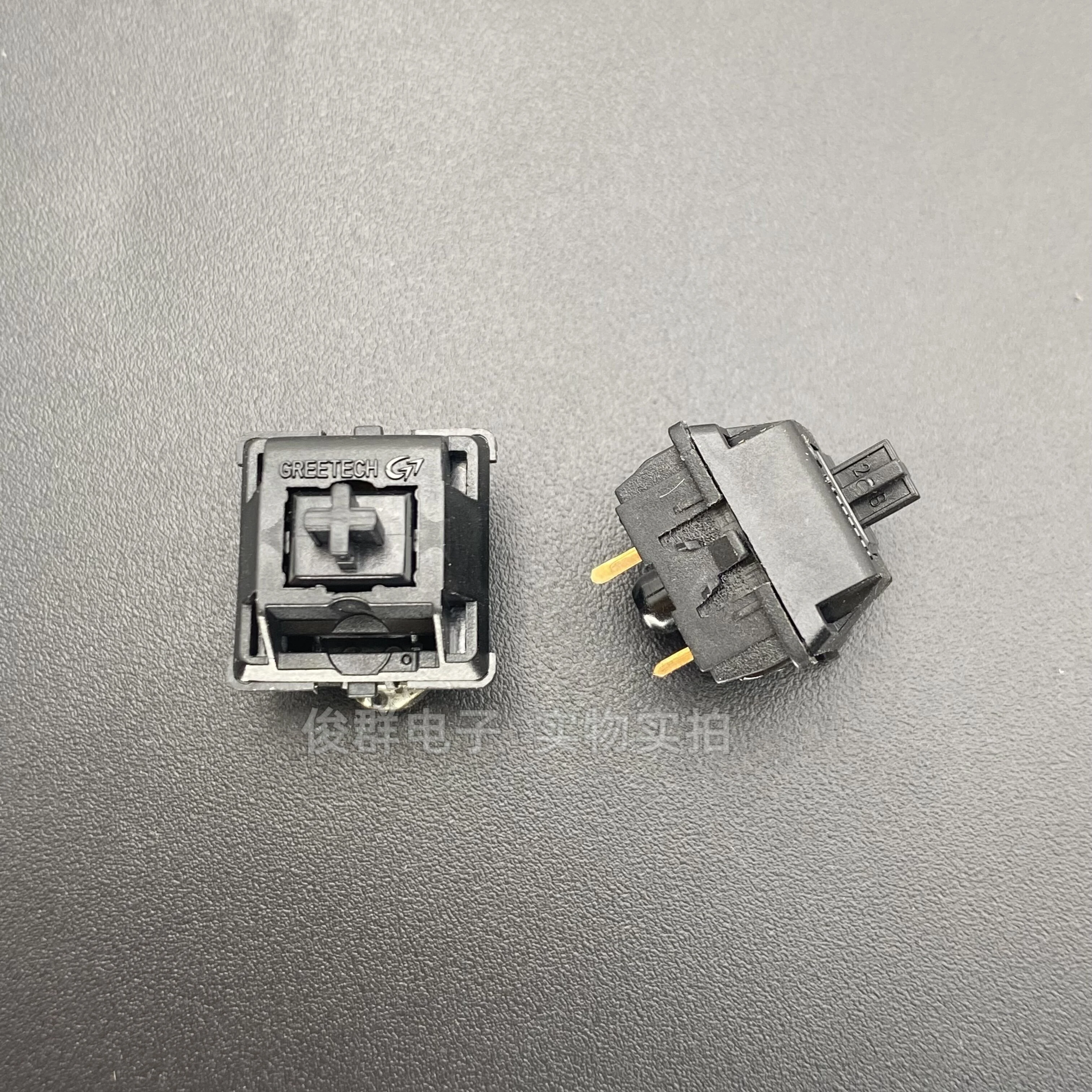 50pcs/computer mechanical keyboard keys RGB light touch micro switch button GT02A2AFN black shaft