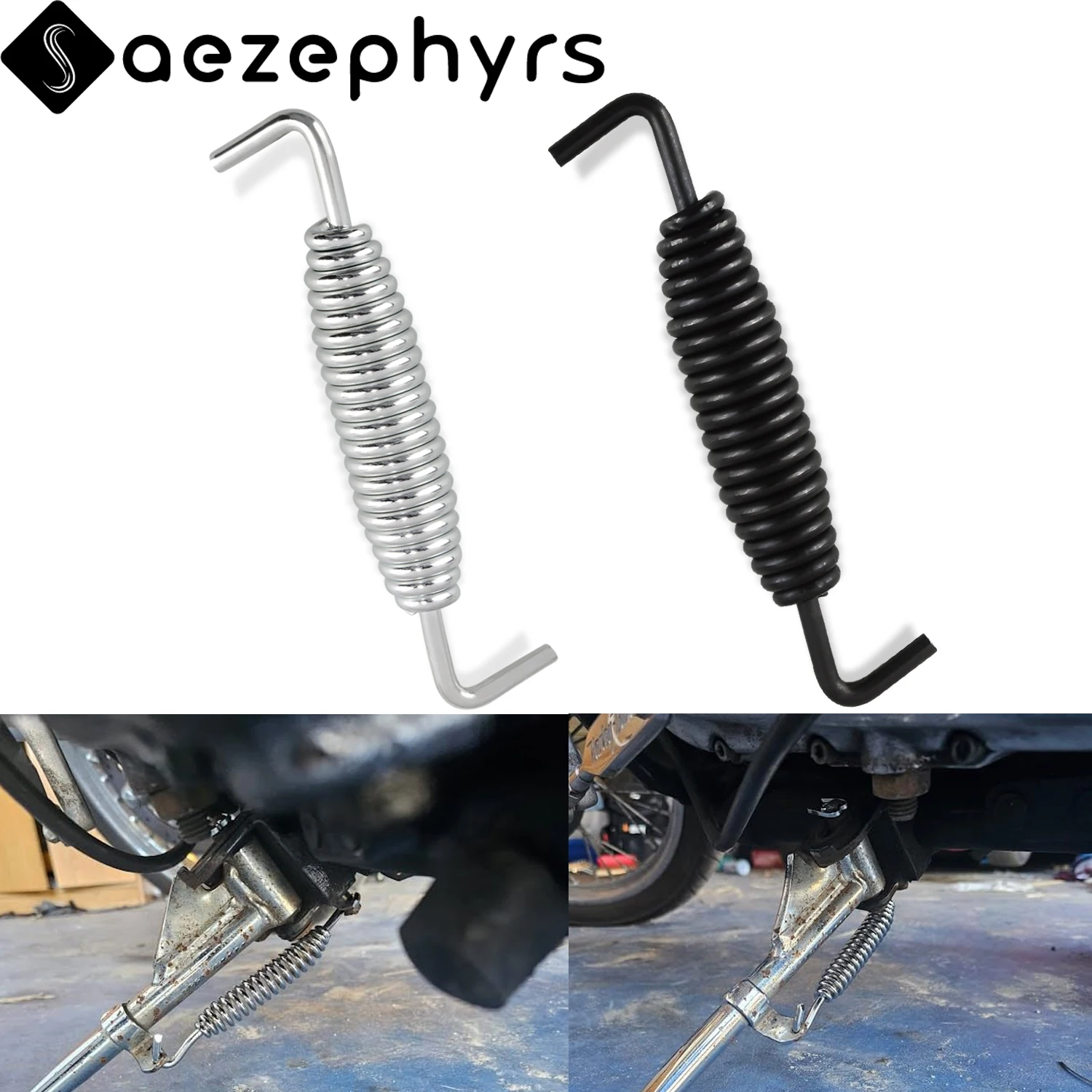 Motorcycle Side Jiffy Kickstand Support Replacement Spring For Harley Touring Electra Glide Road King Street Glide CVO 1999-2006