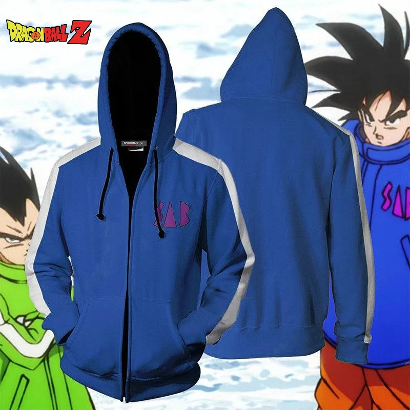 

Dragon Ball Son Goku Anime Peripheral Series Cos The Same 3D Printed Animation Casual Sweater Cute Jacket Hoodie Holiday Gift
