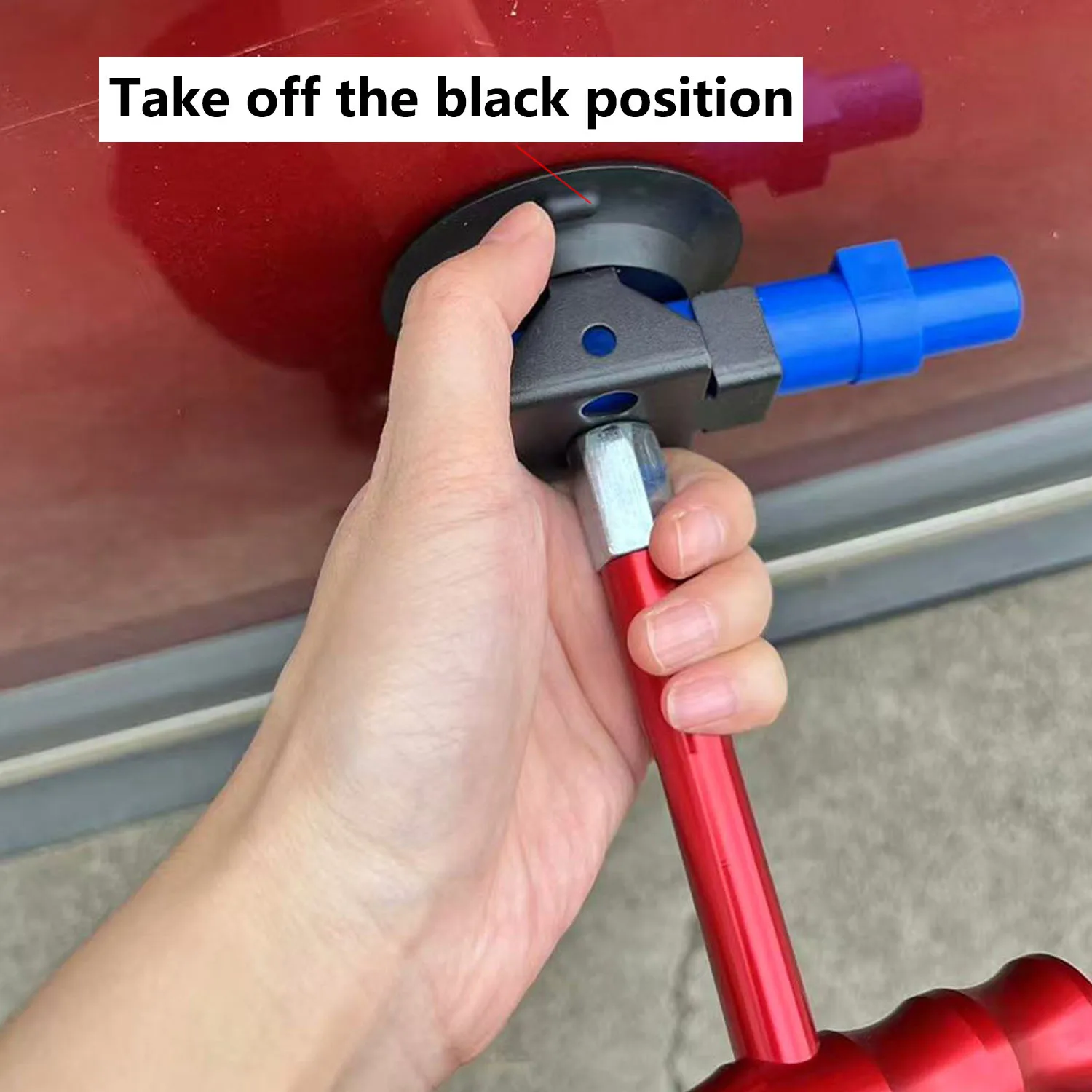 

New Car Dent Repair Tool, T-shaped Handheld Pulling Suction Cup Body Dent Restoration and Leveling Paint Tool Without Damage