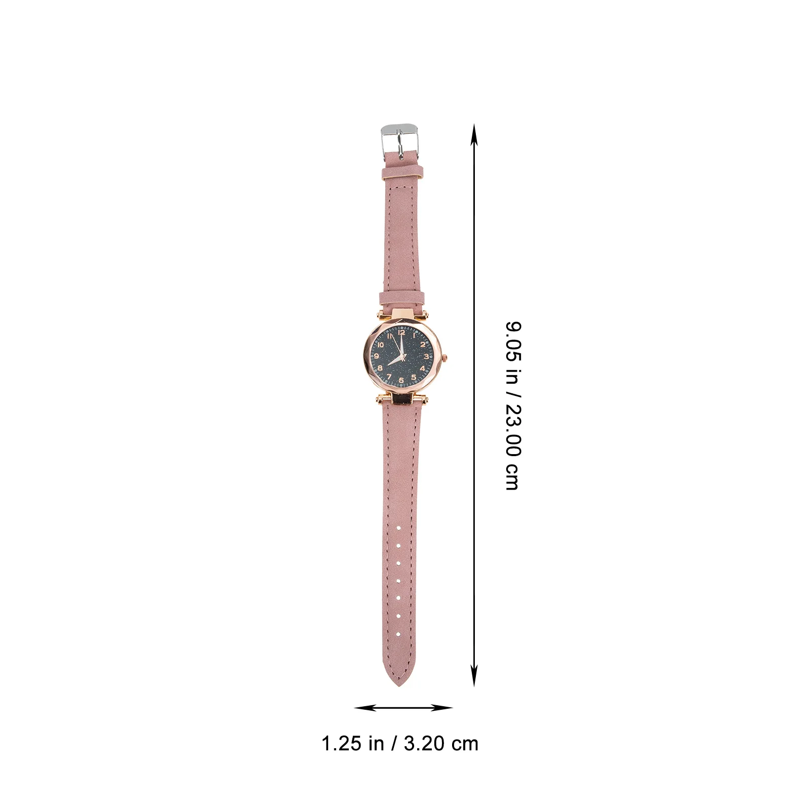 Orologio da polso al quarzo per donna Elegante orologio alla moda regolabile Abbigliamento quotidiano Regalo per banchetti per feste Accessorio femminile decorativo