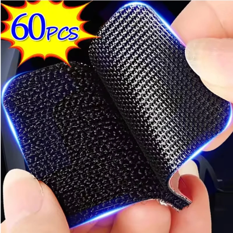 Almohadillas para alfombras de coche, cinta adhesiva de velcro para salpicadero, pegatinas fijas de doble cara para costura, parche de fijación, alfombrilla de suelo, manualidades DIY
