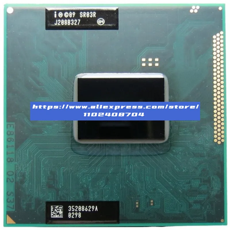 Intel Core I5 2410M I5 2430M I5 2450M I5 2520M I5 2540M I7 2620M I7 2640M Laptop CPU Processor Socket G2 / rPGA988B