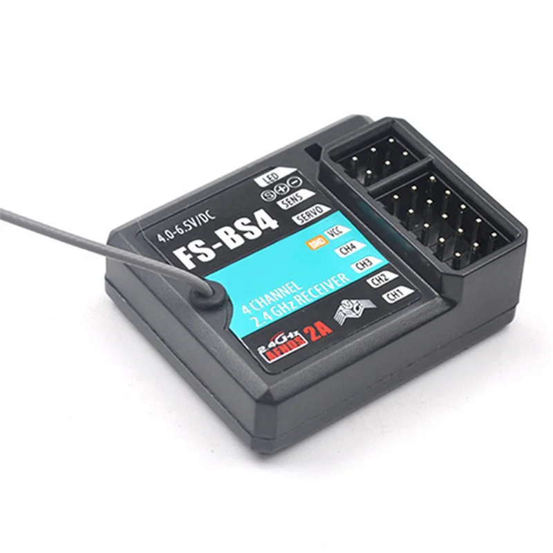 AA08-Flysky FS-IT4S / FS-GT5 RC 자동차 보트 액세서리 부품 용 자이로 안정화 시스템이있는 Flysky FS-BS4 수신기 용