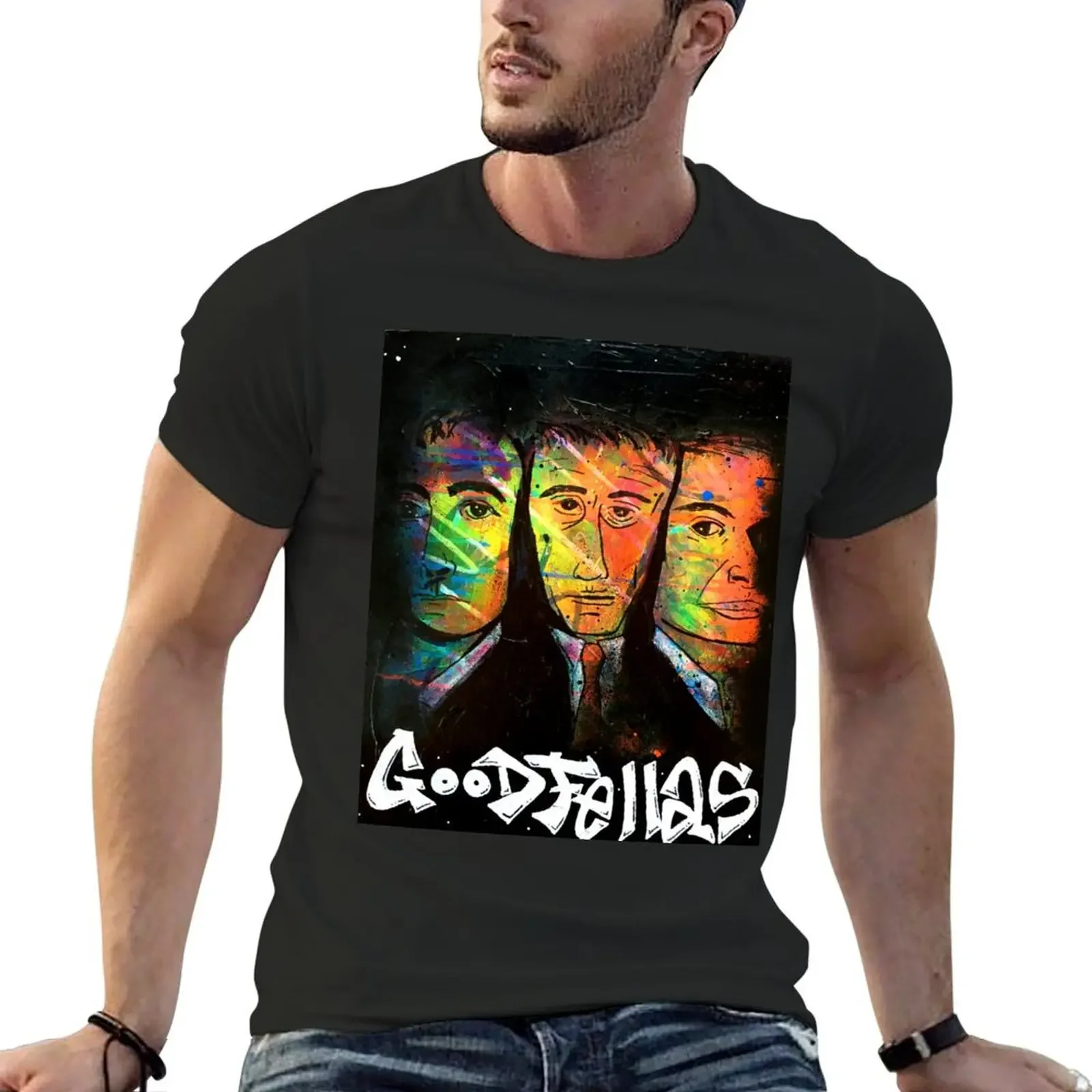 

GOODFELLAS T-Shirt custom t shirt summer clothes tees vintage oversized t shirts for men