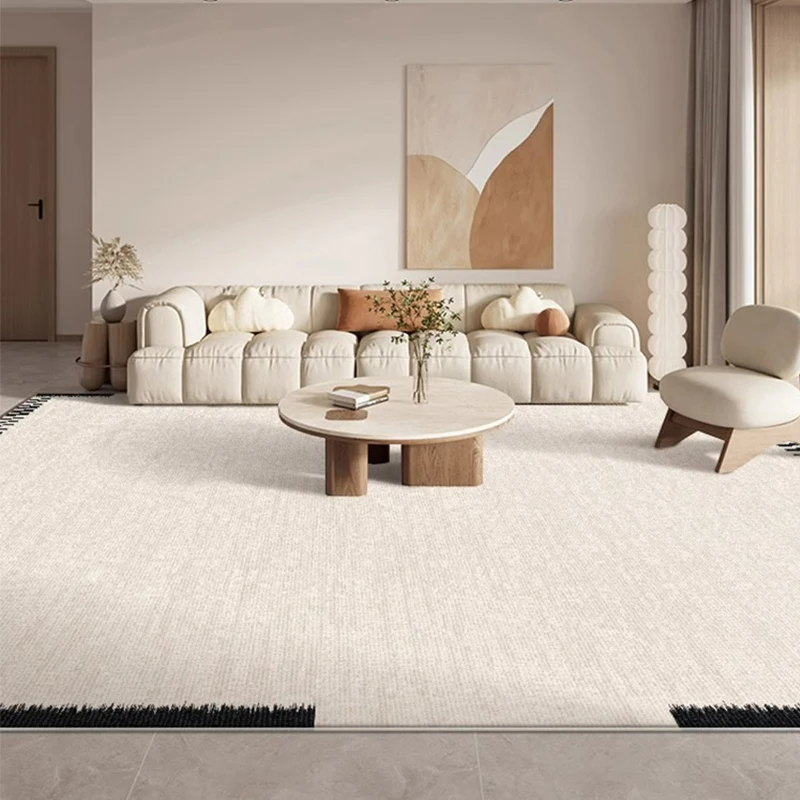 

Ковер для гостиной класса люкс, кремовый, для спальни, дома, под диван, под журнальный столик, напольный коврик, кремовый ковер для гостиной