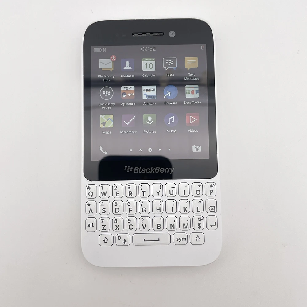 BlackBerry Q5 3G 4G telefon komórkowy 5.0MP dwurdzeniowy 2GB RAM 8GB ROM odblokowany telefon komórkowy darmowa wysyłka