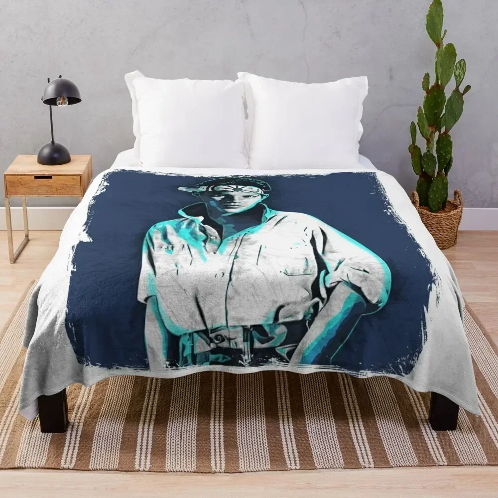 Ralph Macchio - Karate Kid Throw Blanket Summer Beddings Thermals For Travel Soft Plaid Plush Blankets