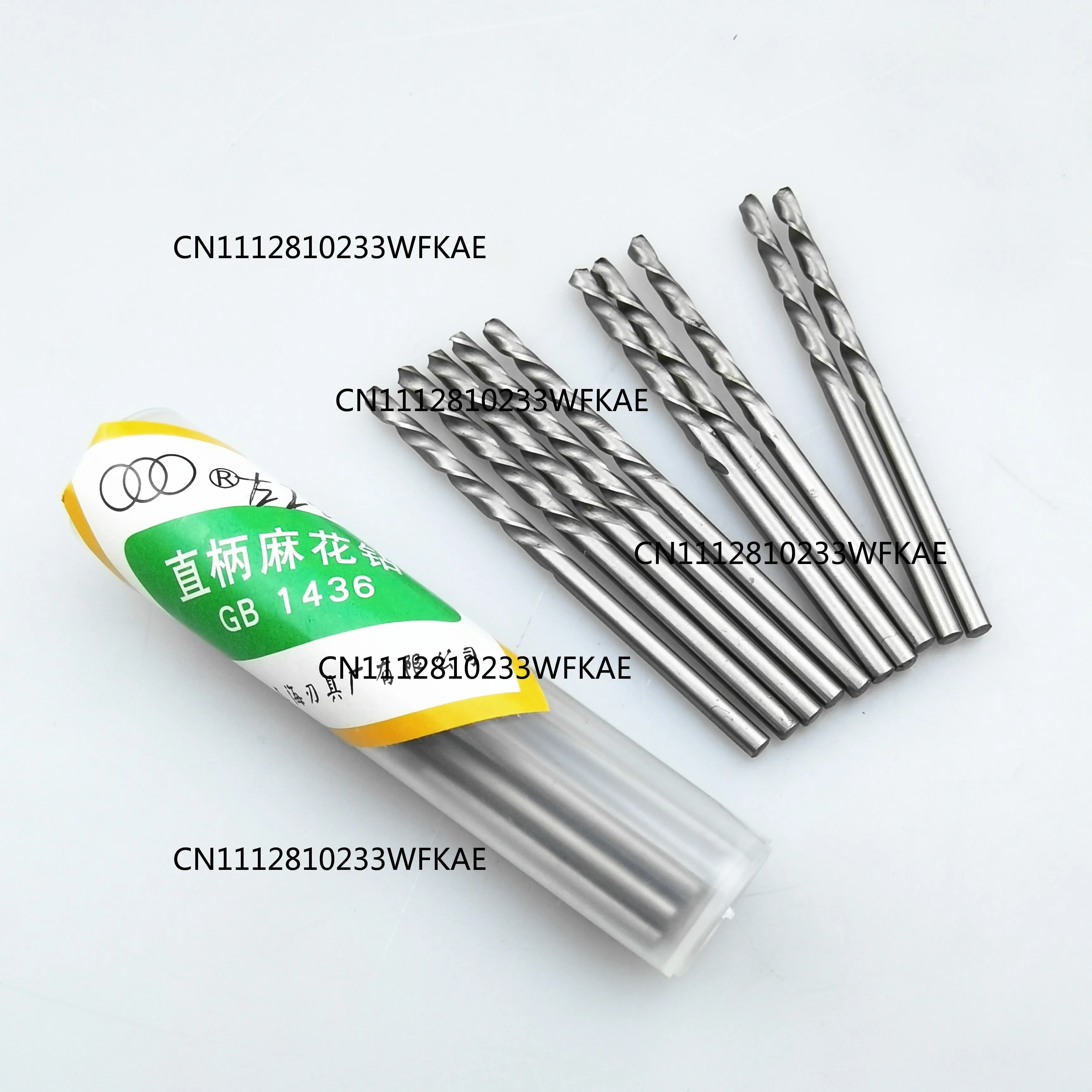 0.5-1-1.5-2-2.5-3-13mm   Left way twist drill bit   High speed steel material 10pcs