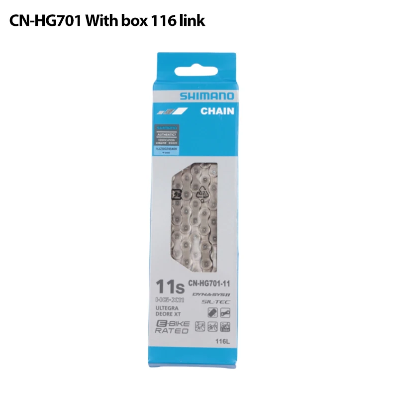 SHIMANO HG701 Chain 11Speed CN-HG701 116L/120L/126L Road MTB Bicycle Original Chain 1PCS For ULTEGRA R8000 R8020 Bike Chain