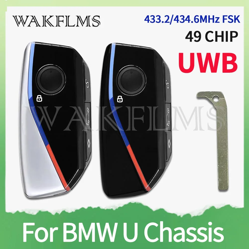 IYZBK1 5A89463-01 Für BMW U-Chassis Schlüssel X1 X2 IX1 IX2 U06 U10 U11 U12 U25 MINI Countryman UWB-Funktion 433,2-434,6MHz 49-Chip – Detail 1