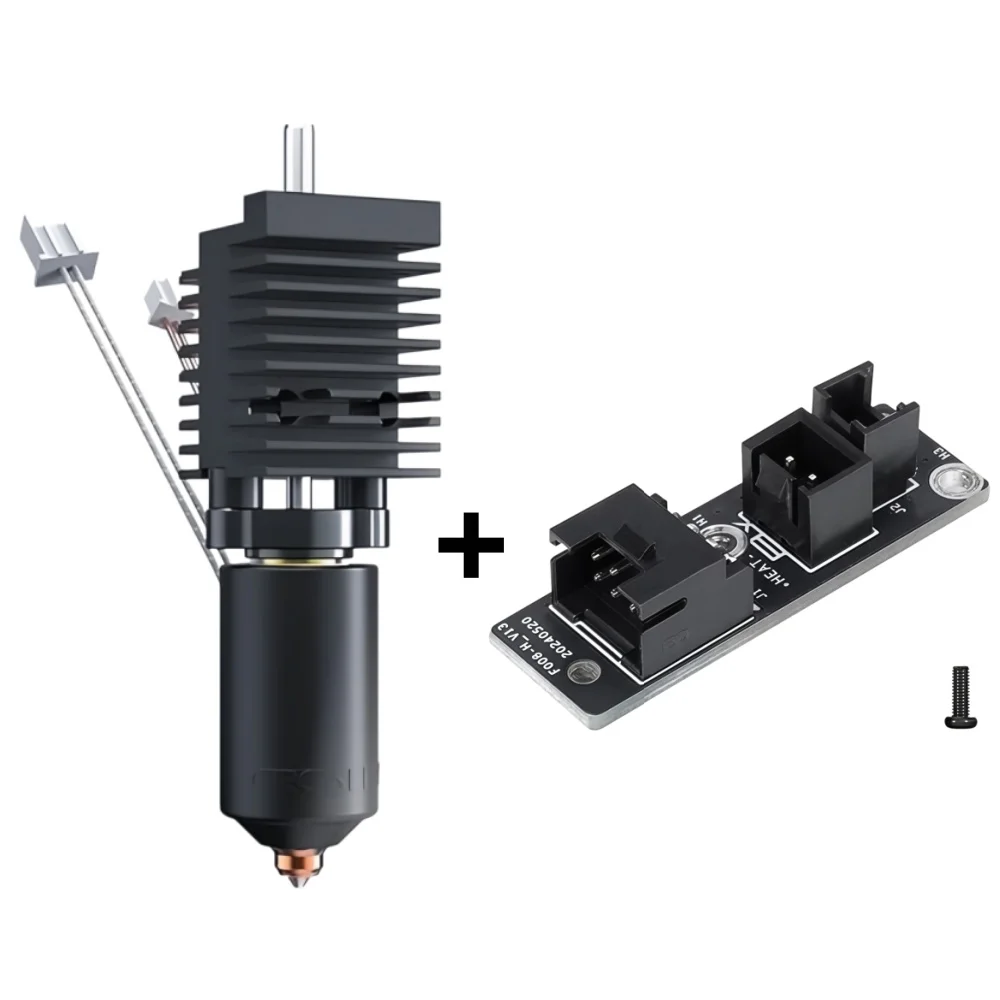 Creality K2 Plus 3D Printer Hotend Nozzle Hotend Adapter Board Kit,Upgrade 300°C High Temperature Extruder Accessories
