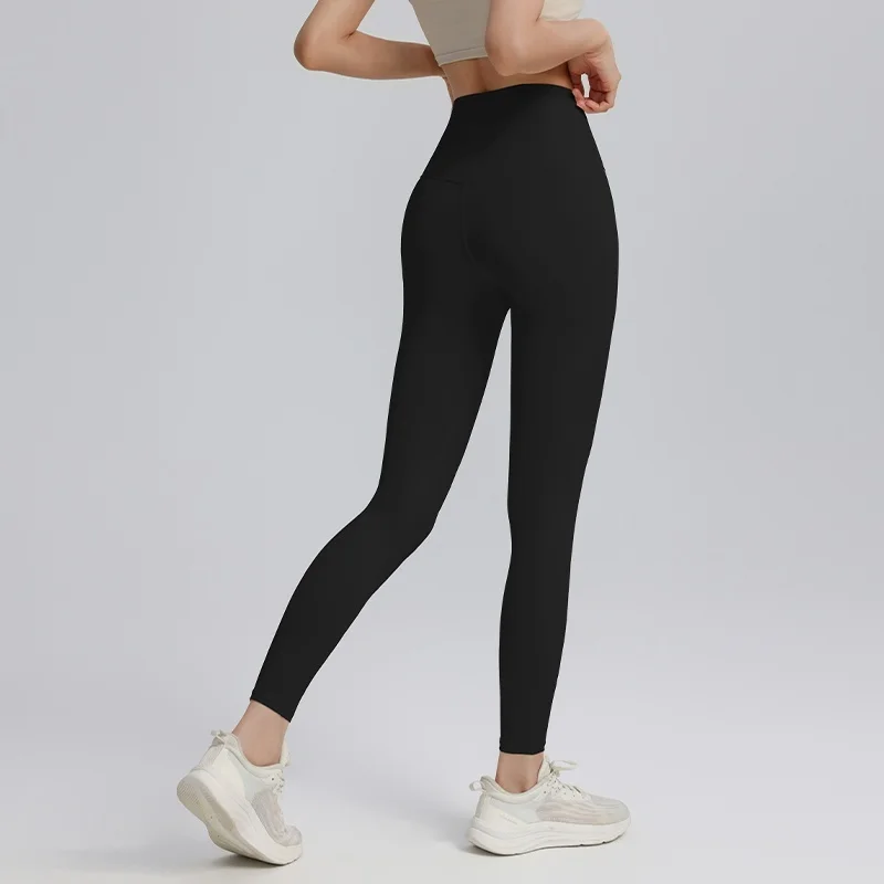 Yoga Pants Emo Women Dyeing High Waist Homewear Loungewear Basics Slim Fitting Bodycon Squat Proof Ropa Flexible Fluffy Patch GF