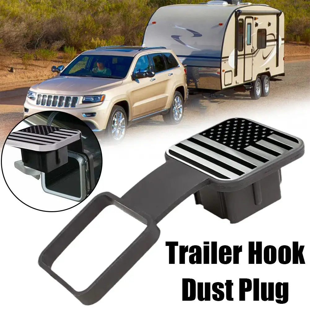 Universal Trailer Hitch Cover Plug For RV Trailer ATV UTV Auto Trailer Hitch Receiver Cover Plug Caps Car Accessories