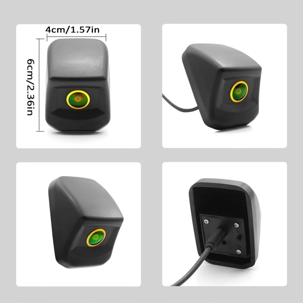 Rear View Camera Suitable for TOYOTA Hilux, GMC, Ford F150/250/350, and RAM Pickup, Featuring an Upside-Down Mount