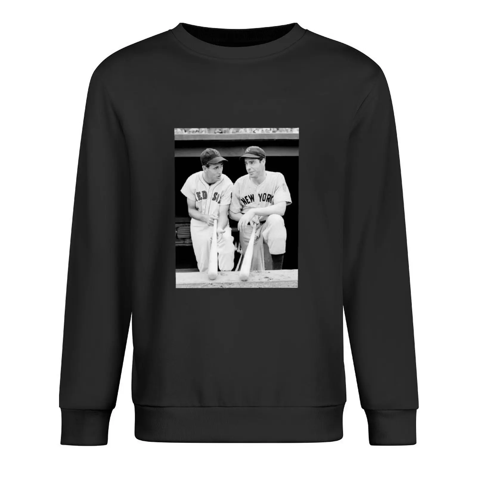 

Joe DiMaggio and Ted Williams Pullover men's winter sweater korean style clothes autumn men's sweat-shirt new sweatshirts