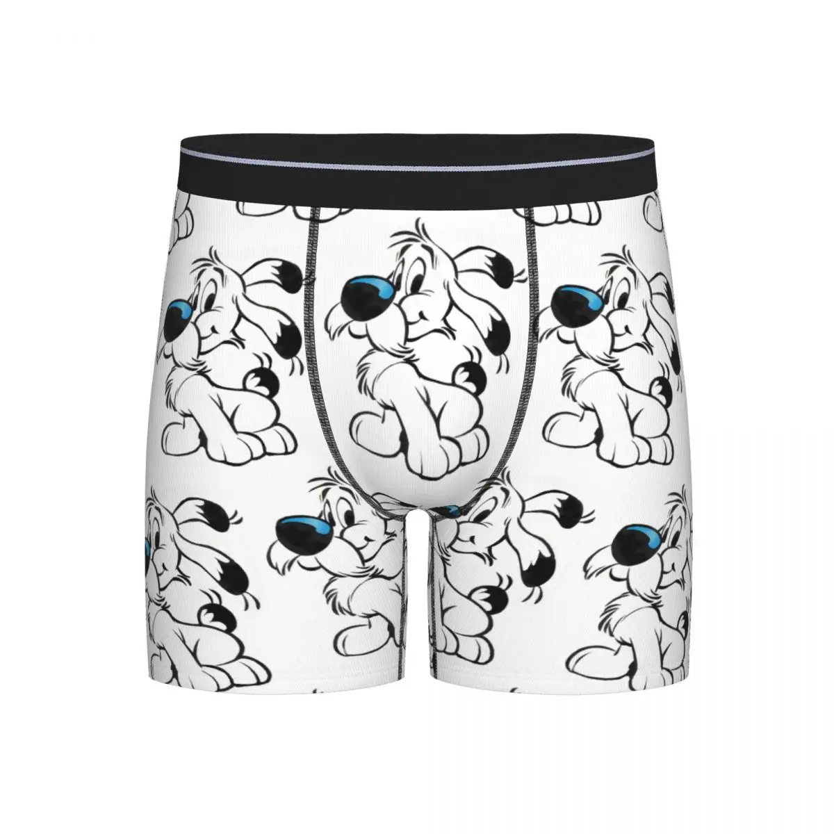 

Длинные трусы-боксеры, шорты, Астерикс и Обеликс Dogmatix Ideafix Obelix, трусы для собак, мужское мягкое нижнее белье, мужской подарок бойфренду