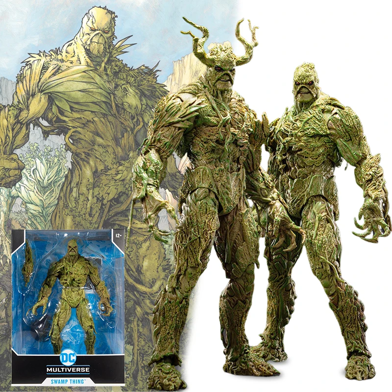 New Mcfarlane Mutiverse Toys Swamp Thing Action Figure Dc Rebirth Figure Swamp Thing Movable Model Anime Figurine Toys Genuine