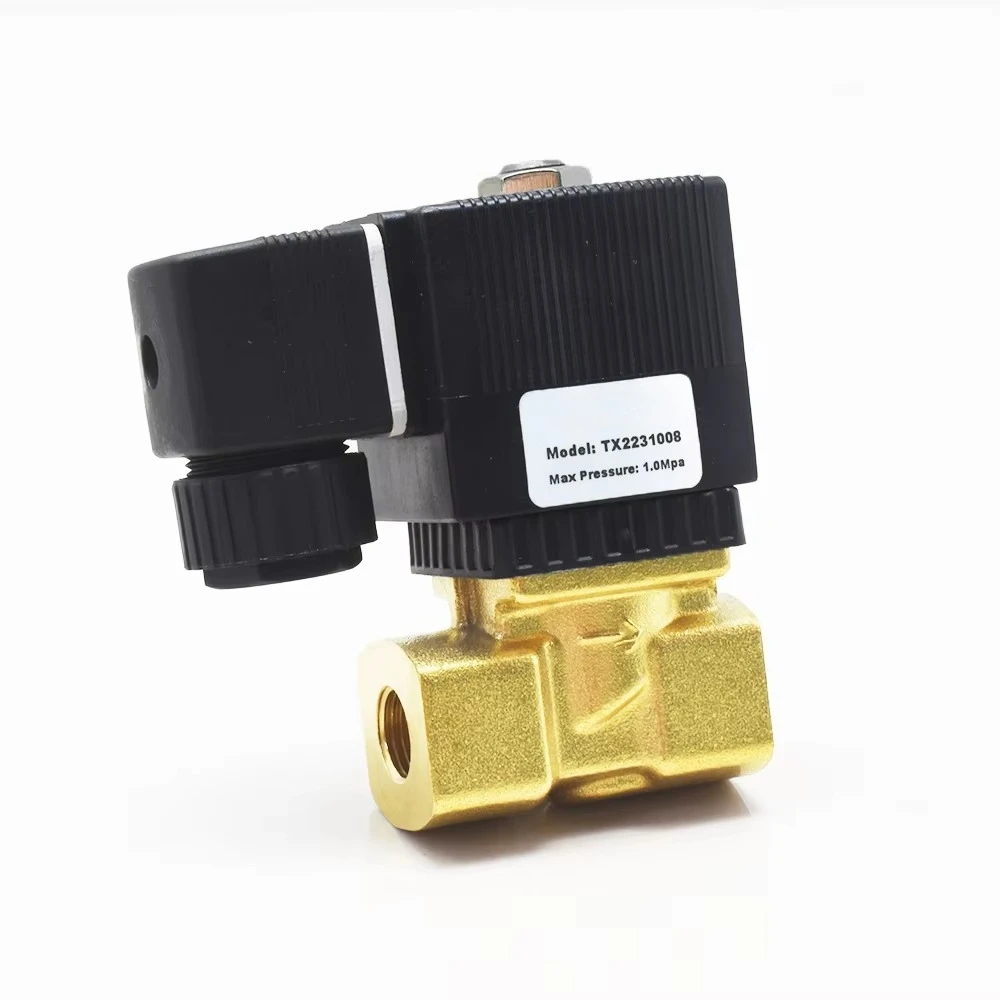 TX2231008 TX2231015 DC24V AC220V 2/2 Way Normally Closed Electric Water Diaphragm Inlet Solenoid Valve G1/2 G1/4 G3/8 G3