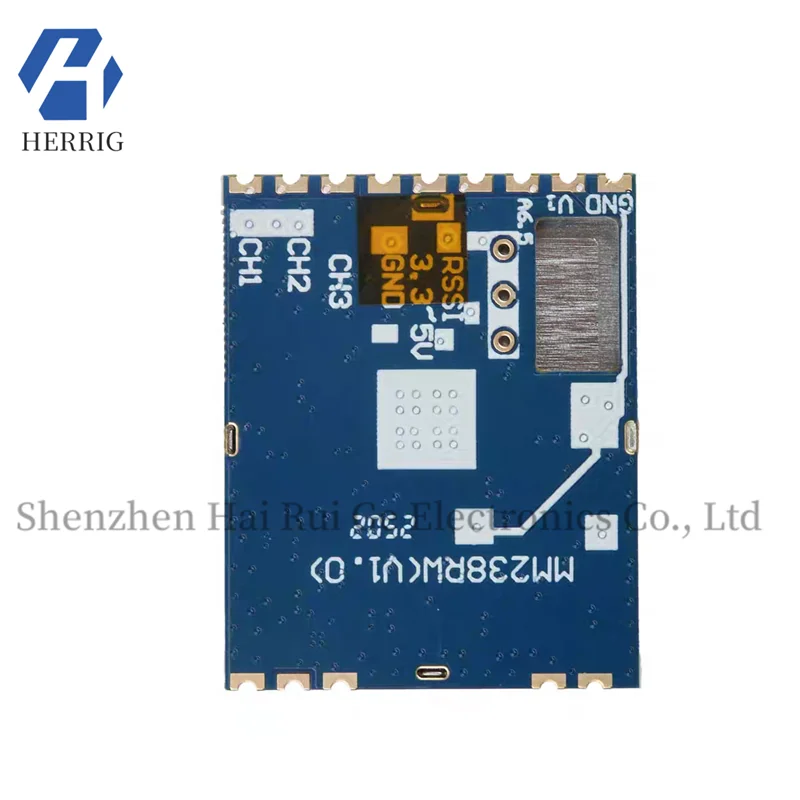 

DC 3.3-5V 5.8G MM238RW Wireless Video Transmission Receiving Module Receiving module without audio