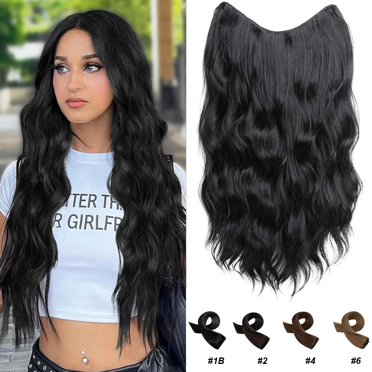 

Цветная объемная волна Цельный зажим для наращивания человеческих волос 100% человеческие волосы 5 зажимов 3/4 Зажим для наращивания волос на всю голову для женщин