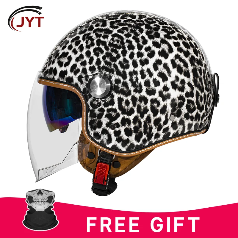 

Мотоциклетный шлем с открытым лицом идеального комфорта 3/4, с мягким внутренним интерфейсом для премиум-класса и хорошей долговечности для любителей велоспорта