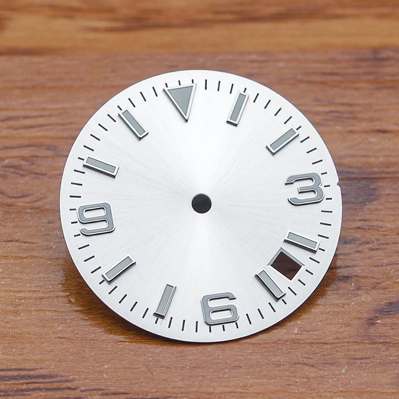 

NH35 NH36 Watch Dial Green Luminous Dial 28.5mmFit for SKX007 SPRD 6105 Turtle Tuna Samurai Watch Case