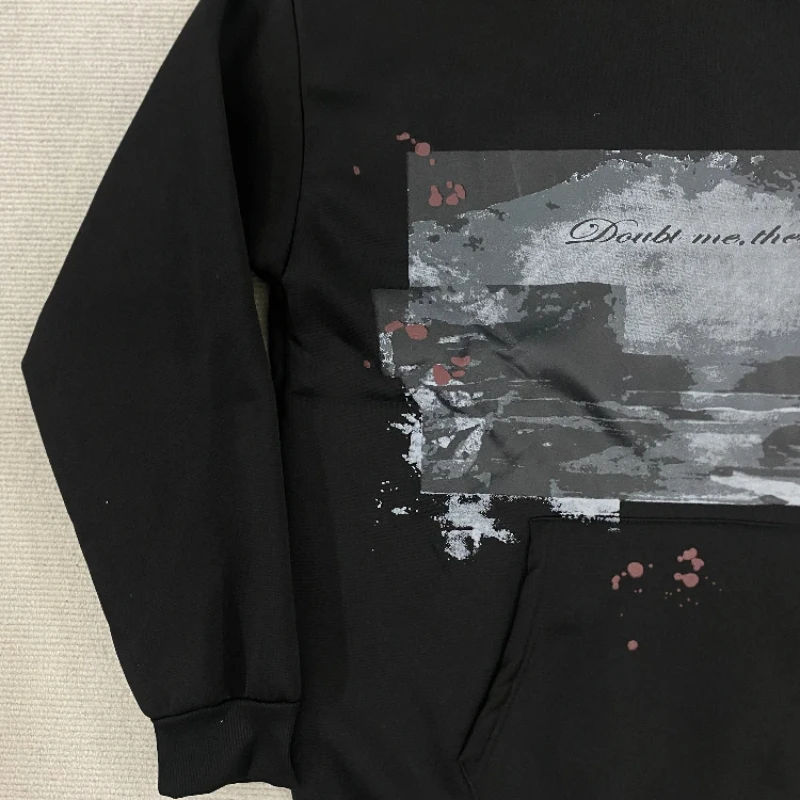 Street Fashion-Pullover mit Buchstabendruck, lockere amerikanische Retro-Herbst- und Winter-Neue Punk-Kapuzenjacke, Männer und Frauen