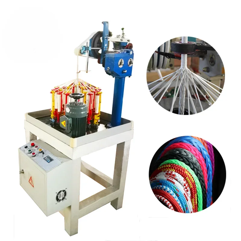 90 series PP Cotton Polyester Nylon Cord Knitting braiding Machine for sale